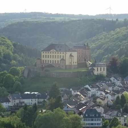 In Malberg With Swimming Pool *